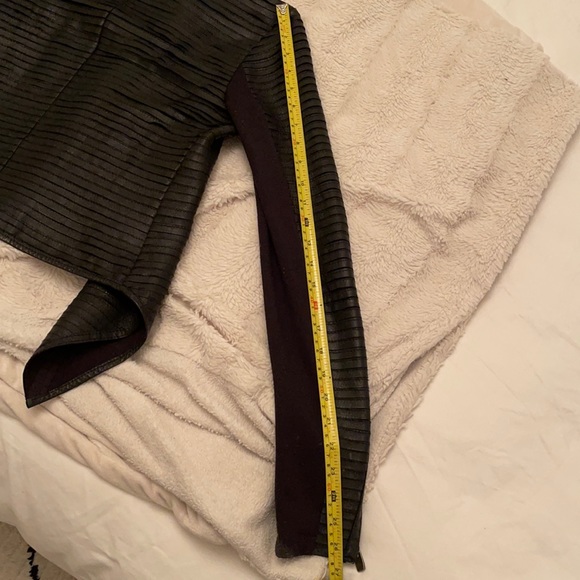 Scoop NYC Leather Jacket/Shirt - Picture 6 of 7